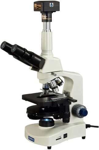 OMAX 40X-2000X Super Speed 5MP USB 3.0 Digital Plan Phase Contrast LED Lab Trinocular Microscope in Saudi Arabia
