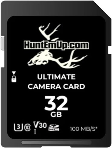 32GB SD Ultimate Trail Camera SD Card – U3 Class 10 V30 UHS-I, 100MB/s, Waterproof, Shockproof, Temperature & X-Ray Proof – High Speed Memory Card for Trail Cameras, DSLR & Digital Devices in Saudi Arabia