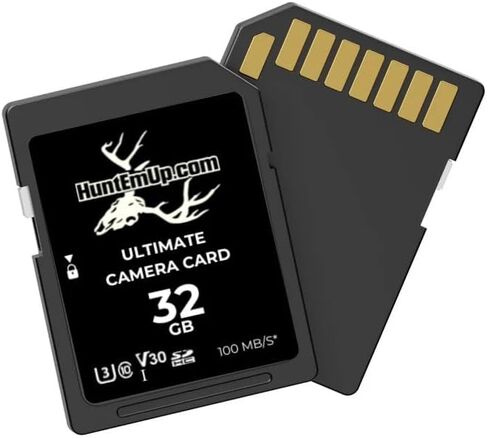 32GB SD Ultimate Trail Camera SD Card – U3 Class 10 V30 UHS-I, 100MB/s, Waterproof, Shockproof, Temperature & X-Ray Proof – High Speed Memory Card for Trail Cameras, DSLR & Digital Devices in Saudi Arabia
