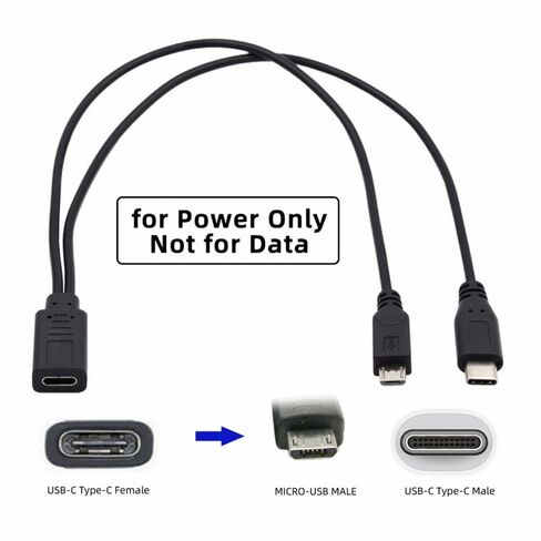 كابل CY من النوع C USB-C أنثى إلى USB-C من النوع C USB 3.1 وكابل شحن تمديد مقسم ذكر USB صغير in Saudi Arabia