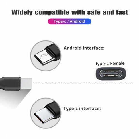 كابل CY من النوع C USB-C أنثى إلى USB-C من النوع C USB 3.1 وكابل شحن تمديد مقسم ذكر USB صغير in Saudi Arabia