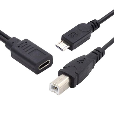 كابل CY من النوع C USB-C أنثى إلى USB-C من النوع C USB 3.1 وكابل شحن تمديد مقسم ذكر USB صغير in Saudi Arabia