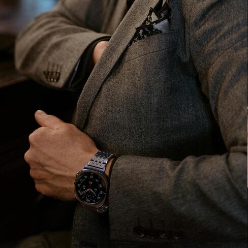 أربطة GELISHI متوافقة مع ساعة Samsung Galaxy Watch Ultra 2/1 47 ملم حزام معدني من الفولاذ المقاوم للصدأ بديل للرجال in Kuwait