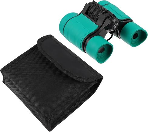 NUOBESTY 4x30 Compact Binoculars for Outdoor Exploring and Sightseeing, Portable Green Travel Binoculars for Boys in Saudi Arabia