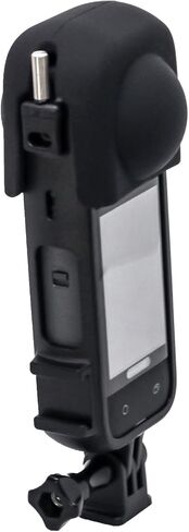 غطاء حماية بإطار واقٍ من REFLEX CAMERA لجهاز Insta360 X4 - غطاء سريع التحرير مقاوم للصدمات مع محول 1/4 بوصة للحوامل الثلاثية وعصا السيلفي والملحقات - آمن ومتين وقابل للتوسيع in Kuwait
