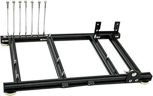 إطار حالة الكمبيوتر في الهواء الطلق للوحة الأم ATX DIY هيكل مفتوح النمط مع دعم مصدر طاقة واحد SSD ورف حماية متوافق مع بطاقات الرسومات والكابل النظيف in Kuwait