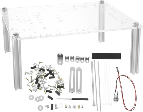 Open Frame PC Case Bracket for Matx Motherboards and Open Air Computer Chassis Easy Install with Reliable Protection for Video Cards Storage in Saudi Arabia