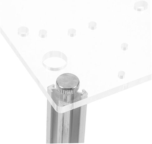 Angoily Open Frame PC Case Chassis Bracket with Base Stand for Matx Motherboards DIY Computer Rack for Hardware Testing and Component Stability in Saudi Arabia