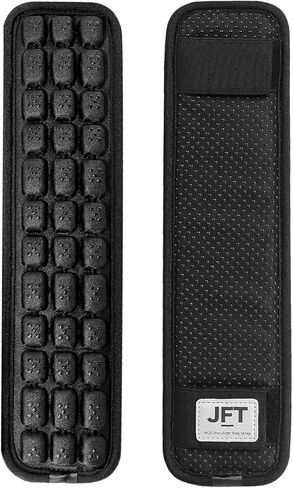 Shoulder Strap Pad Air Cushion Detachable Breathable Quick-Drying Non-Slip Design, Suitable for Messenger Bag, Laptop/Camera Bag, Duffel Bag, Guitar/Backpack Belt(Black, 2pcs) BP-177 in Saudi Arabia