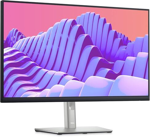 شاشة LCD طراز P2423 من Dell مقاس 24 بوصة فئة WUXGA - نسبة عرض إلى ارتفاع 16:9 - أسود، فضي in Kuwait