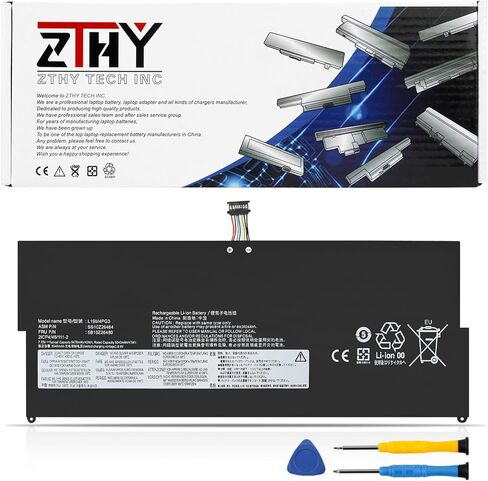 استبدال بطارية الكمبيوتر المحمول ZTHY L19M4PG3 L19M4PG4 لجهاز Lenovo X12 Detachable Gen 1 20UW 20UV، X12 Detachable Gen 2 21LK 21LL Series L19C4PG3 L19C4PG4 SB10Z27863 SB10Z26484 5B10Z27861 7.72 فولت، 42 وات في الساعة، 4 خلايا in Saudi Arabia