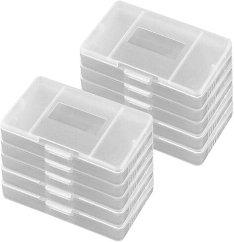 Housoutil 10pcs Game Card Storage Box Portable Game Case Semi Cover Dust Protection in Kuwait