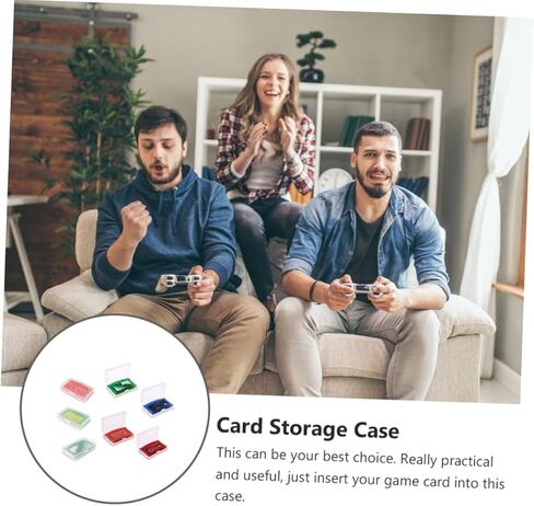 Housoutil 10pcs Game Card Storage Box Portable Game Case Semi Cover Dust Protection in Kuwait