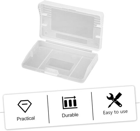 Housoutil 10pcs Game Card Storage Box Portable Game Case Semi Cover Dust Protection in Kuwait