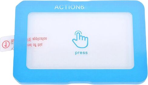 PUSOKEI Lens Screen Protector for Action 6 Camera, Tempered Glass Film & Camera Lens Protector, 9H Hardness, Ultra Clear, Anti Scrach, Anti Fingerprint in Saudi Arabia