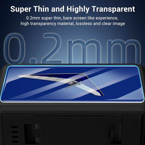 PUSOKEI Lens Screen Protector for Action 6 Camera, Tempered Glass Film & Camera Lens Protector, 9H Hardness, Ultra Clear, Anti Scrach, Anti Fingerprint in Saudi Arabia