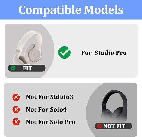 طقم إصلاح ملحقات أجزاء إصلاح اللوحة الداخلية من Studio Pro لسماعات Beats Studio Pro (موديل A2924)، غلاف داخلي متين أجزاء إصلاح الغلاف الخارجي (الحجر الرملي) in Saudi Arabia