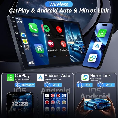 Naifay Android Car Radio for Toyota Prius 2010-2015, 2+32G 9inch IPS Touch Screen for Toyota Prius Stereo with Carplay Android Auto Bluetooth FM GPS WiFi SWC Camera+Can Bus (Fit J.B.L Version) in Saudi Arabia