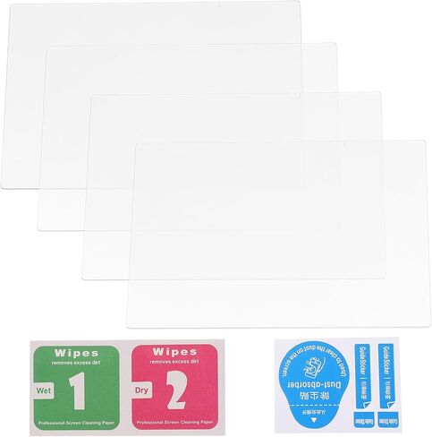 4pcs Tempered Glass Screen Protectors Compatible with Sony A6700 Camera, 0.26mm High Alumina Tempered Glass Cover with Rounded Edges for Anti-scratch Camera Screen Protection in Saudi Arabia