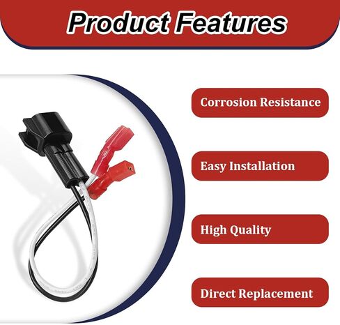 2 Pair Door Speaker Wiring Harness Connector Kit for Ford F150 Edge Escape 2001-2011, 3/5/6 1998-2011, Lincoln Navigator Town Car 1999-2011 – Aftermarket Speaker Wire Adapter Cable Plug in Saudi Arabia