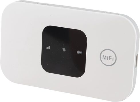 Alomejor Portable WiFi 4G LTE Mobile Hotspot Router with 2100mAh Battery for Business Travelers Outdoor Travelers Car Users in Saudi Arabia