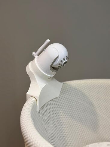 Mount for DXR-8 & SNOO Bassinet - Accessory - Clip-On Camera Adapter for Infant Optics Baby Monitors - Secure Fit, Easy Install, No Tools Required - USA Made by Aureli in Saudi Arabia