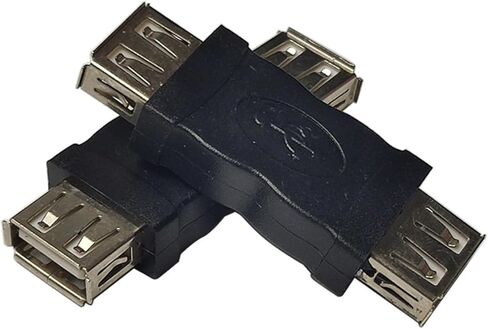 USB أنثى إلى شاحن أنثي كمبيوتر محمول USB أنثى محول النجار لإمدادات الطاقة موصل USB محولات USB بسلاسة in Kuwait