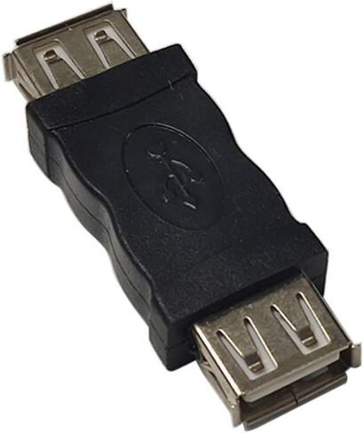 USB أنثى إلى شاحن أنثي كمبيوتر محمول USB أنثى محول النجار لإمدادات الطاقة موصل USB محولات USB بسلاسة in Kuwait