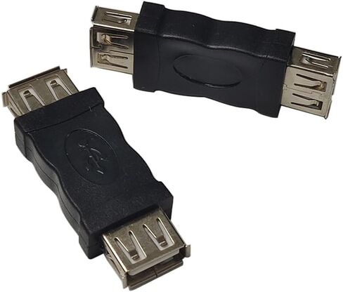 USB أنثى إلى شاحن أنثي كمبيوتر محمول USB أنثى محول النجار لإمدادات الطاقة موصل USB محولات USB بسلاسة in Kuwait