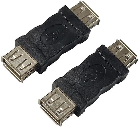 USB أنثى إلى شاحن أنثي كمبيوتر محمول USB أنثى محول النجار لإمدادات الطاقة موصل USB محولات USB بسلاسة in Kuwait