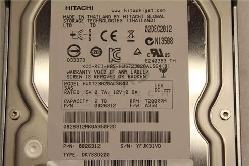 محرك الأقراص الصلبة HGST Ultrastar 7K4000 HUS724020ALS640 - داخلي (0B26887) in Saudi Arabia