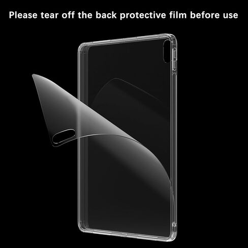 for iPad Air 13" (M3) 2025/ (M2) 2024,Cute Cherry Berries Crystal Clear Case,Slim Lightweight Anti-Scratch Soft TPU Bumper Hard Acrylic Back Cover for Women in Kuwait