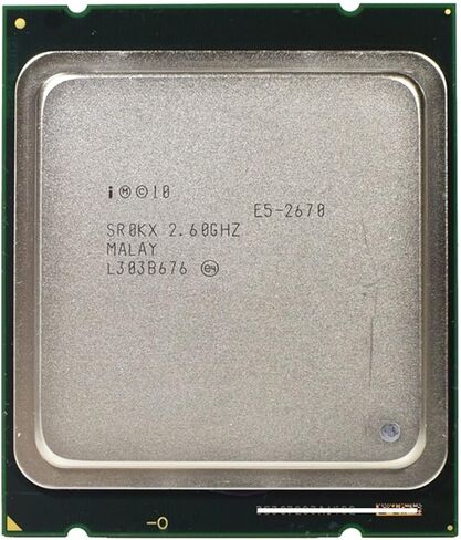 E5 2670 2.6GHz 20M Cache 8.00 GT/s LGA 2011 SROKX C2 E5-2670 Eight-Core Sixteen-Thread CPU Processor in Saudi Arabia