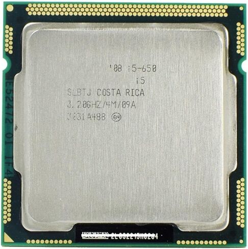 I5 650 Processor 3.2 GHz Dual-Core 4MB Cache Socket LGA 1156 32nm 73W Desktop CPU in Saudi Arabia
