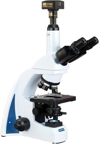 OMAX 40X-2500X USB3 8MP Plan Infinity Trinocular Siedentopf LED Lab Compound Biological Microscope in Saudi Arabia