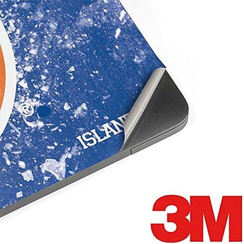 ملصق Skinit للكمبيوتر المحمول متوافق مع جهاز MacBook Pro 15 بوصة مع شريط اللمس (2016-19) - تصميم فروزن المرخص رسميًا من NHL New York Islanders in Kuwait