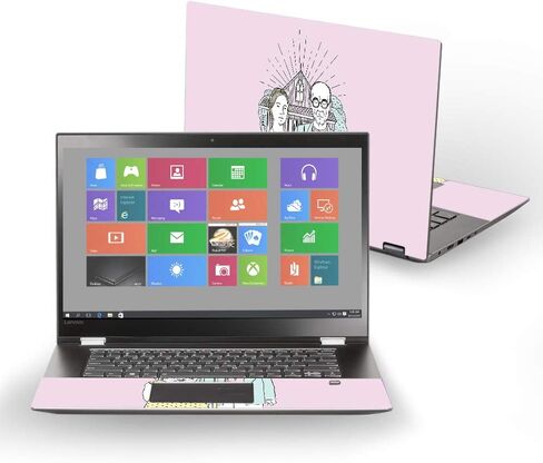 غلاف MightySkins متوافق مع Lenovo Flex 5 14 بوصة (2017) - البوب ​​القوطي الأمريكي | غطاء ملتف من الفينيل واقٍ ومتين وفريد ​​من نوعه | سهل التطبيق والإزالة وتغيير الأنماط | صنع في الولايات المتحدة الأمريكية in Kuwait
