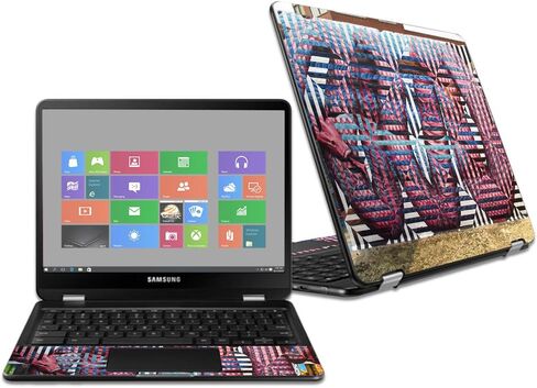 غلاف MightySkins متوافق مع جهاز Samsung Chromebook Pro مقاس 12.3 بوصة - ثعابين جغرافية | غطاء ملتف من الفينيل واقٍ ومتين وفريد ​​من نوعه | سهل التطبيق والإزالة وتغيير الأنماط | صنع في الولايات المتحدة الأمريكية in Saudi Arabia
