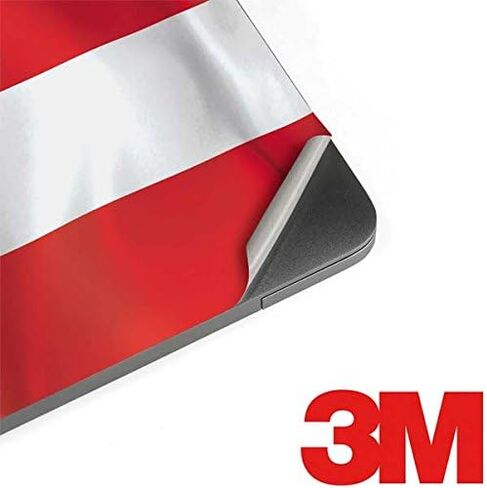 ملصق Skinit للكمبيوتر المحمول متوافق مع جهاز MacBook Pro 15 بوصة مع شريط اللمس (2016-19) - تصميم علم بورتوريكو المصمم في الأصل in Kuwait