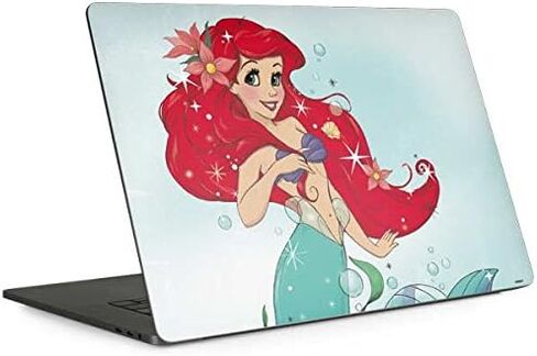 Skinit Decal Laptop Skin Compatible with MacBook Pro 13-inch with Touch Bar (2016-20) - Officially Licensed Disney Ariel Sparkles Design in Saudi Arabia
