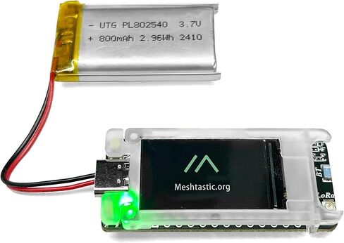 Meshtastic Heltec T114 V2 GPS Tracker BLE Wi-Fi 1.14-inch TFT Display Portable Devboard with 800mAh Battery nRF52840 SX1262 LoRa LoRaWAN Compatible with Arduino in Saudi Arabia