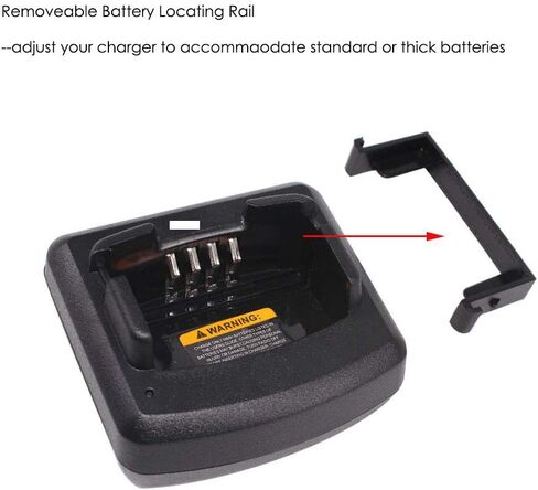 RLN6351 Battery & RLN6332A Charger Set for Motorola CP110 RDU2020 RDU4100 RDU4160D RDM2070D RDV2020 RDV5100 Two Way Radio with 2pcs Belt Clip in Saudi Arabia