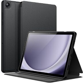 حافظة JETech لجهاز Samsung Galaxy Tab A11+/A11 Plus، غطاء تابلت واقٍ بحامل رفيع قابل للطي، رؤية متعددة الزوايا، تنبيه/غفو تلقائي (أسود) in Kuwait