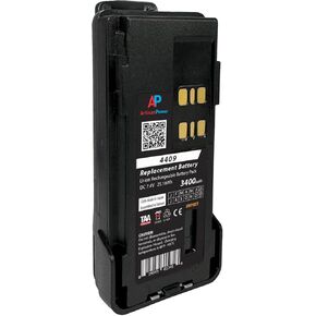 Artisan Power Replacement Battery for Motorola XPR3300, 3500, 7350, and 7550 with IMPRES Technology. 3400 mAh 51% Higher Capacity - Fully Replaces PMNN4409 and PMNN4409AR in Saudi Arabia