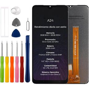 LCD Screen Compatible with Vortex A24 LCD Display Touchscreen Digitizer Assembly 6.5" with Repair Tools Kit in Kuwait