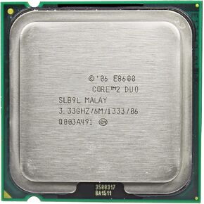 معالج c 2 Duo E8600 LGA 775 DDR3 SLB9L ثنائي النواة 3.33 جيجا هرتز FSB1333 ميجا هرتز لوحدة المعالجة المركزية لسطح المكتب in Saudi Arabia