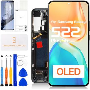 OLED for Samsung Galaxy S22 Plus 5G Screen Replacement - for Galaxy S22 Plus LCD Display SM-G906U G906A G906W Touch Screen Digitizer Assembly with Frame(US Version) in Saudi Arabia