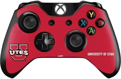 Skinit Decal Gaming Skin Compatible with Xbox One Controller - Officially Licensed College University of Utah Block U Design in Saudi Arabia