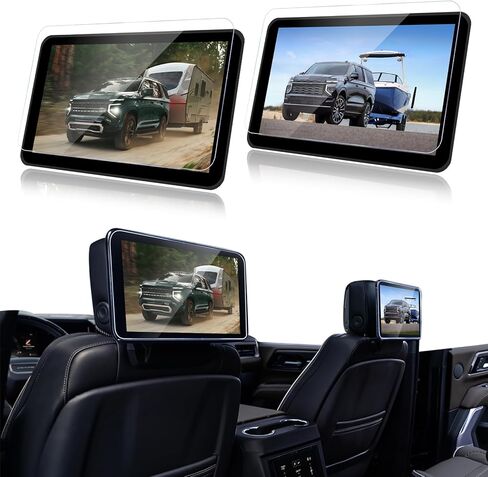 4PACK 2026 2025 Tahoe Suburban واقي شاشة من الزجاج المقسى لعام 2025 2026 Chevy Tahoe Suburban (Z71/Premier/High Country) واقي شاشة 2025 2026 Tahoe Suburban Accessories in Kuwait