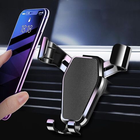 Universal Car Navigation Mobile Phone Holder Mount, Car Air Outlet Anti Shaking Car Holder, Easy Installation in Saudi Arabia